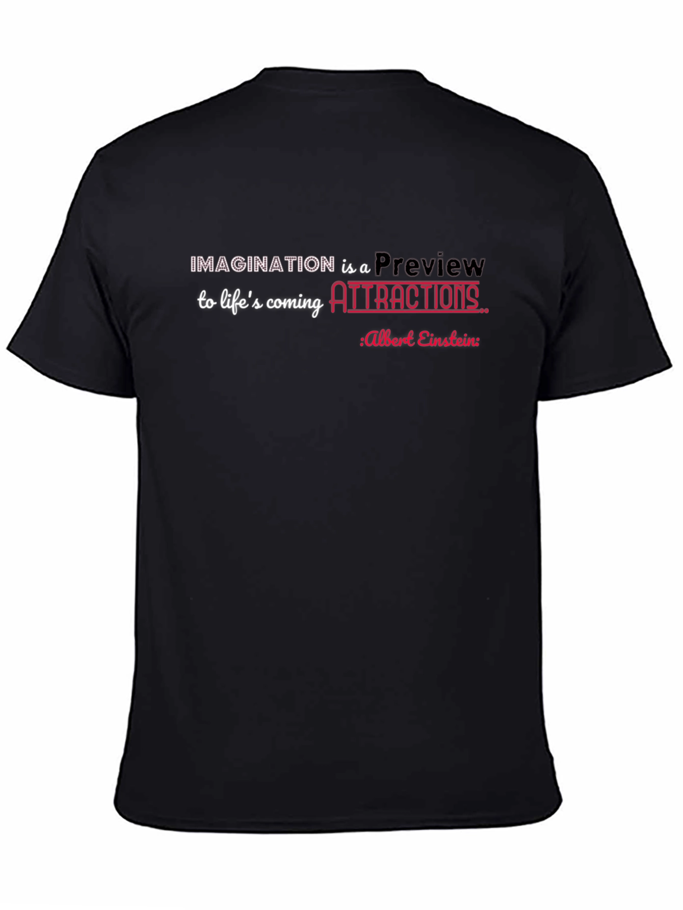 Imagination Preview Tee - Einstein Quote Shirt