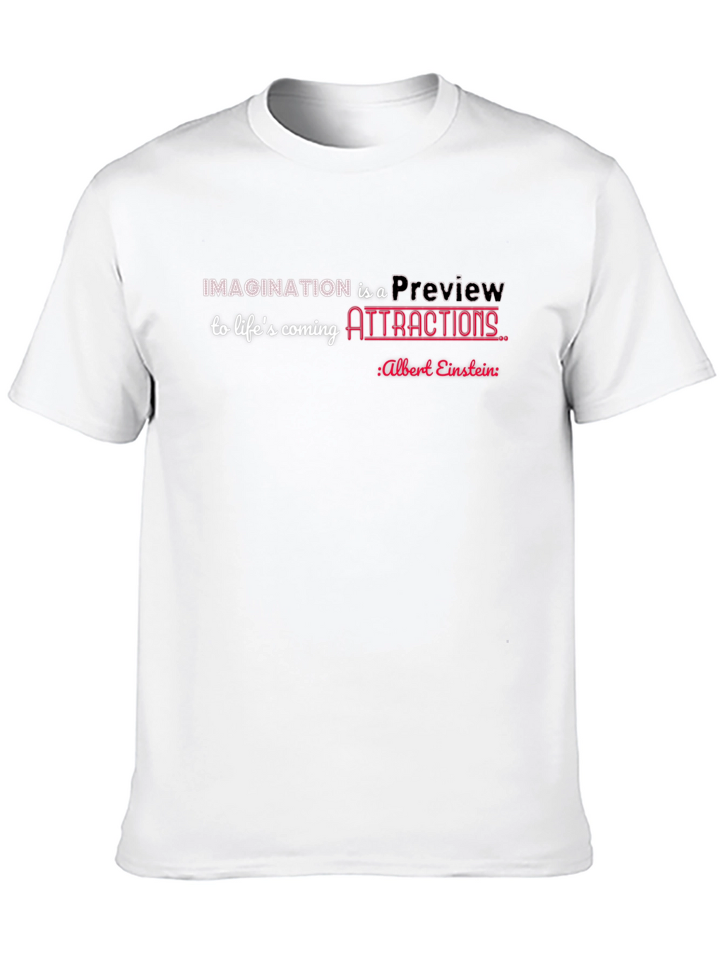 Imagination Preview Tee - Einstein Quote Shirt