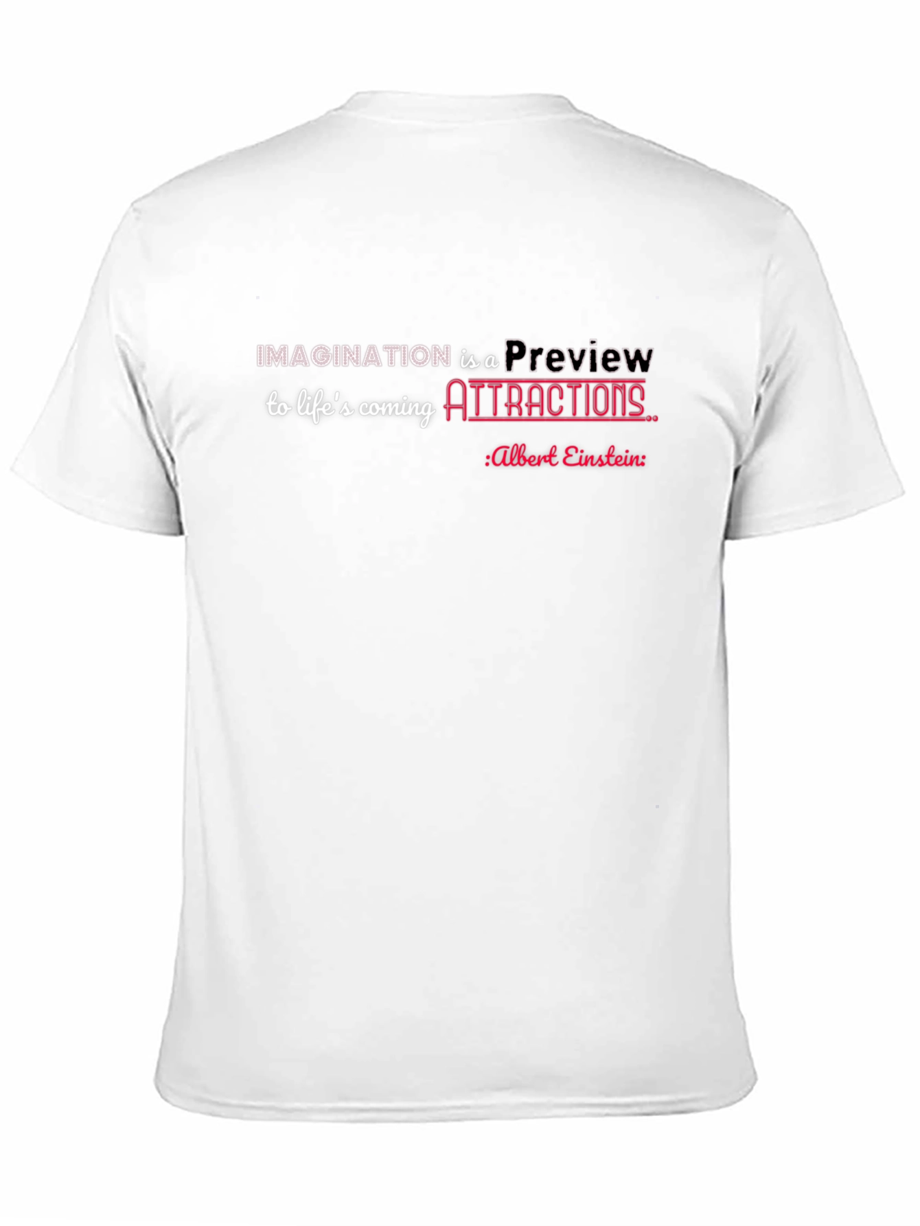 Imagination Preview Tee - Einstein Quote Shirt
