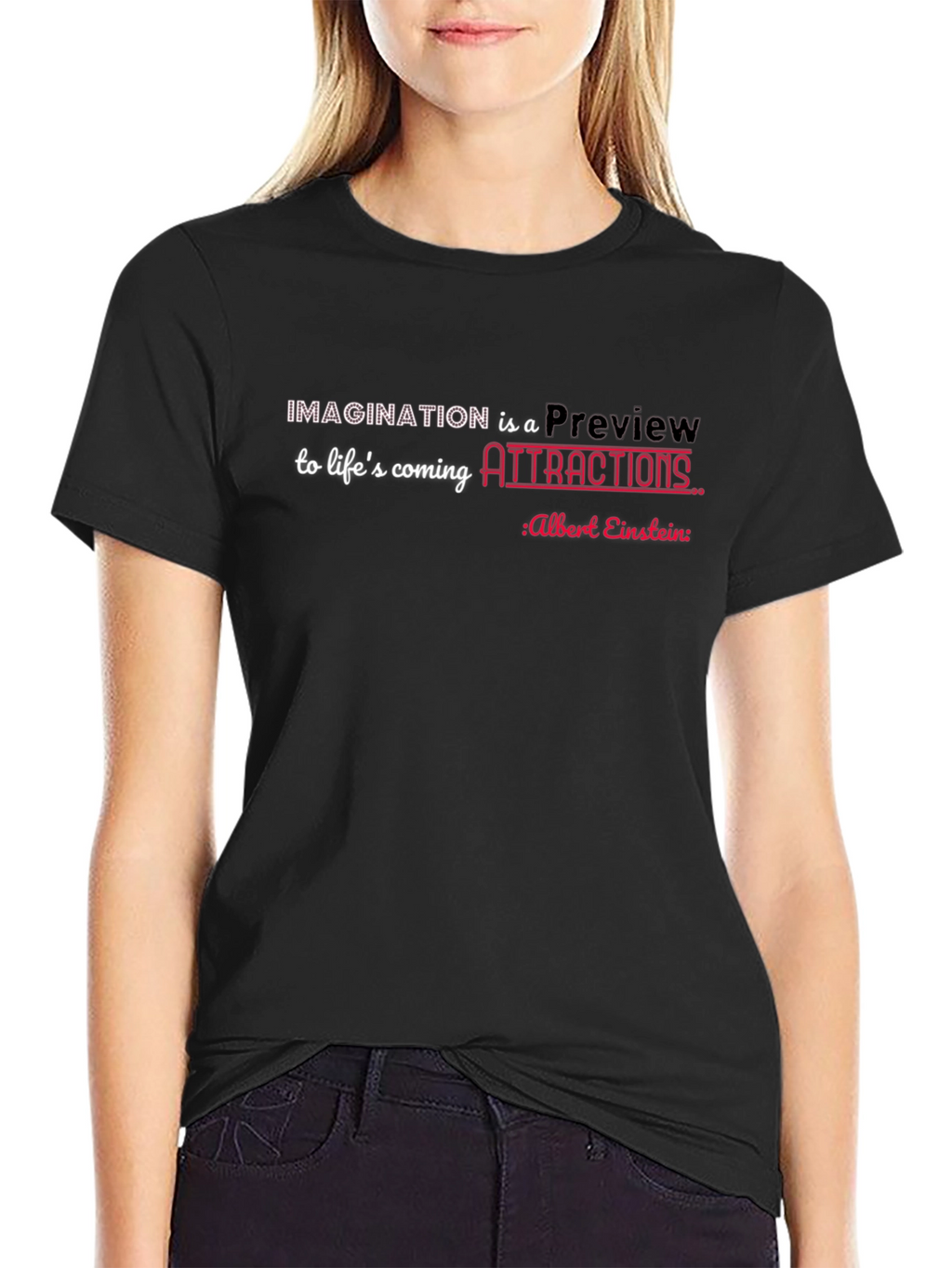 Imagination Preview Tee - Einstein Quote Shirt