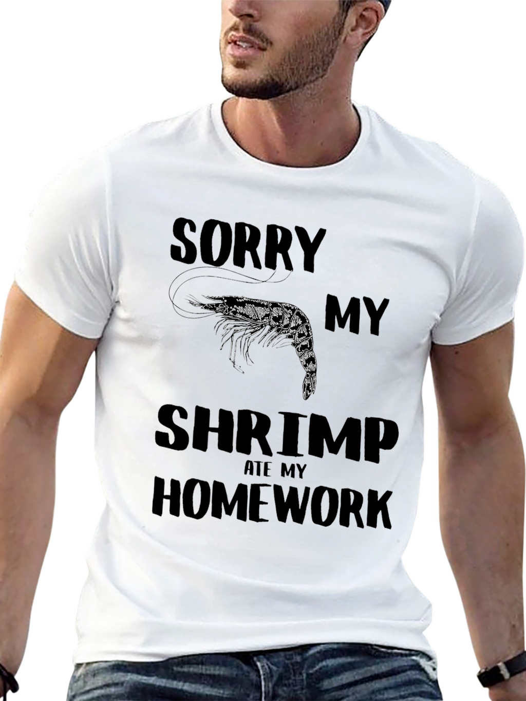 Sorry My Shrimp Ate My Homework T-Shirt