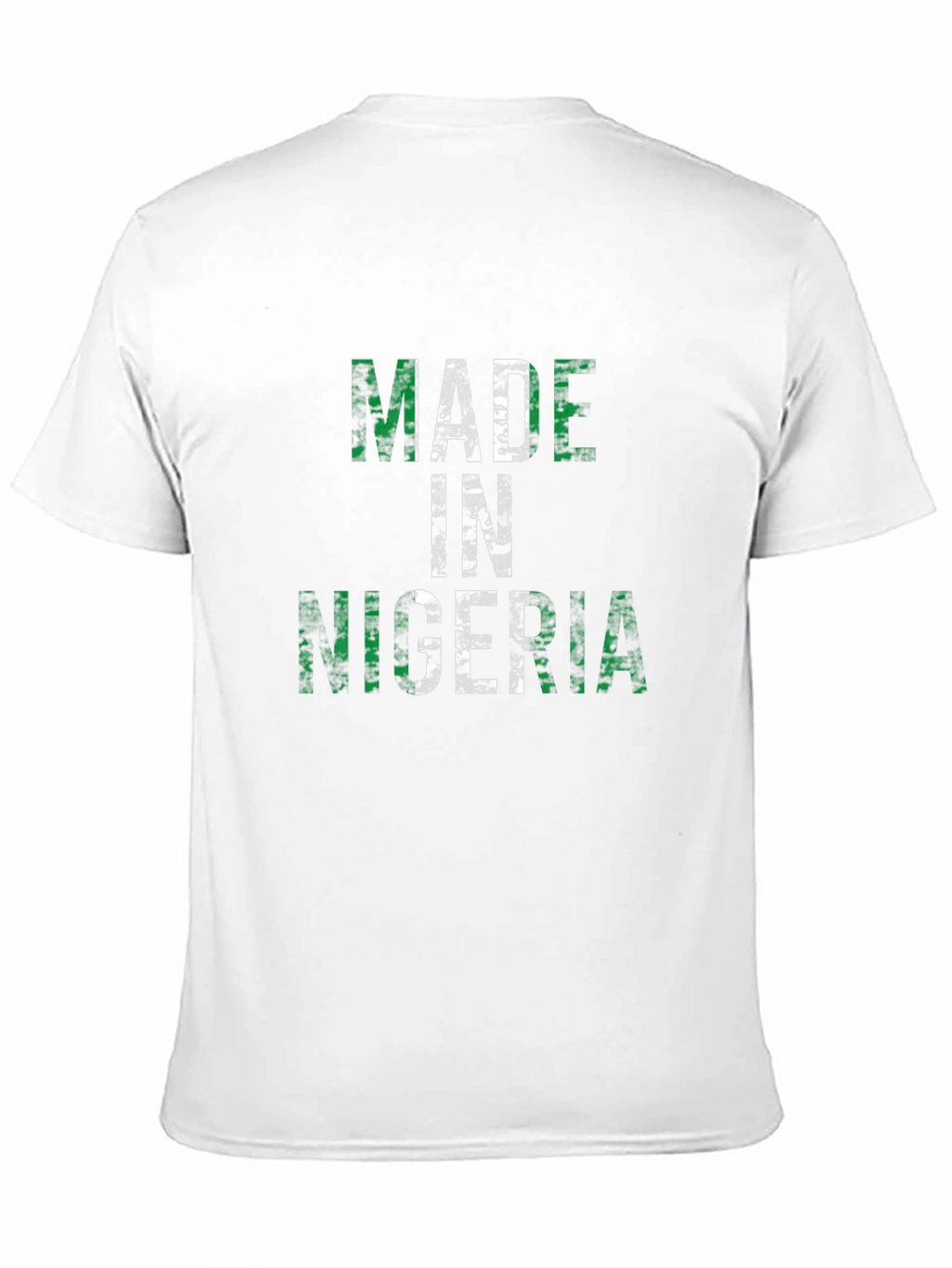 Made in Nigeria T-Shirt - Black Graphic Tee