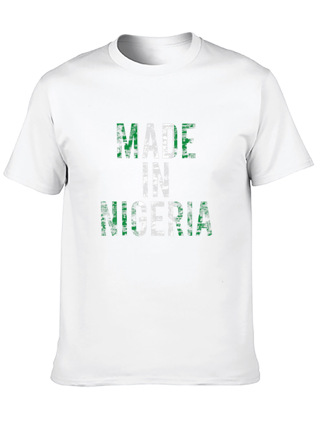 Made in Nigeria T-Shirt - Black Graphic Tee
