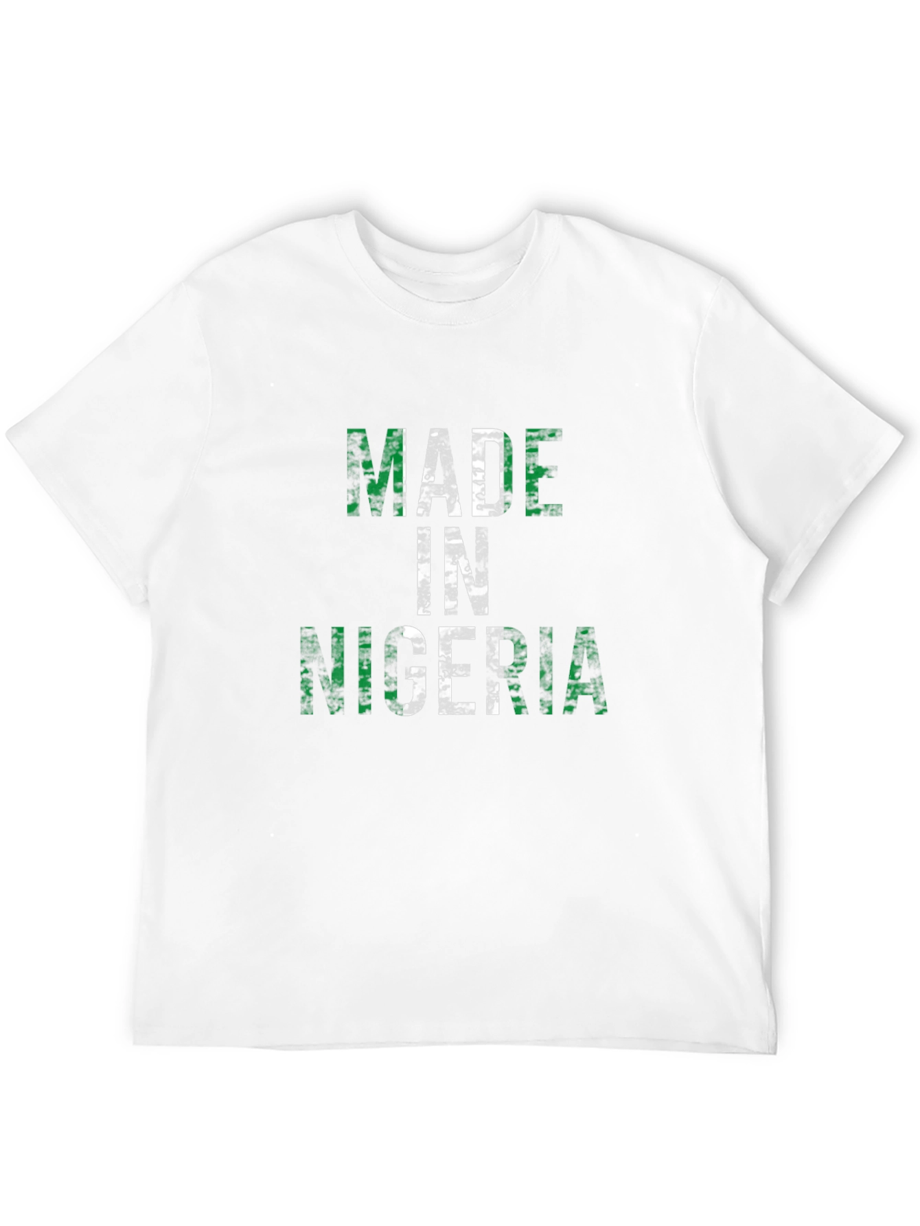 Made in Nigeria T-Shirt - Black Graphic Tee