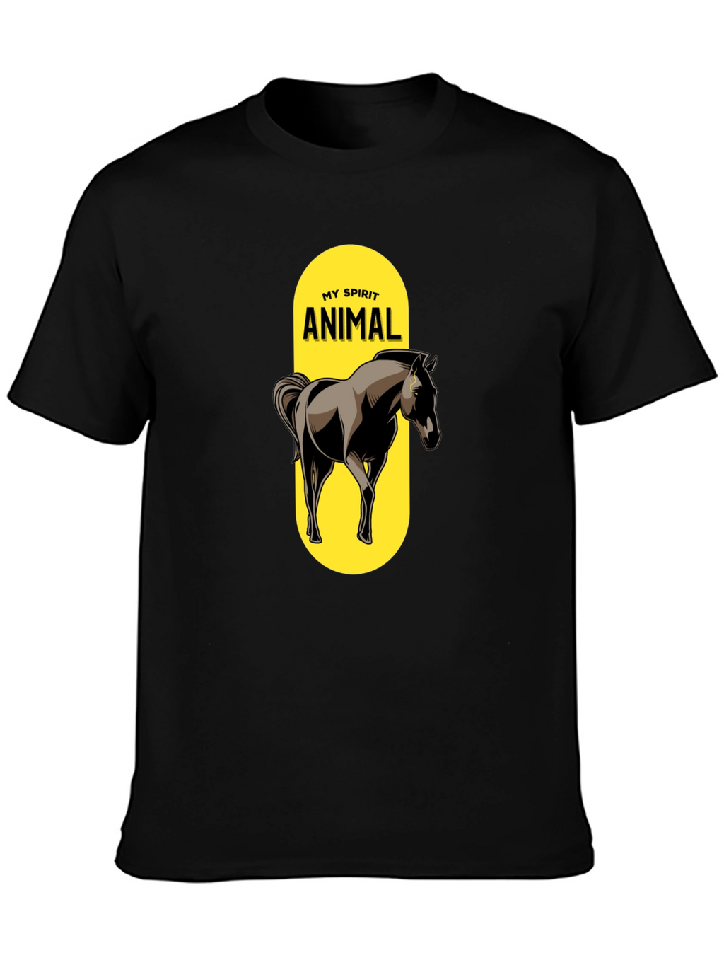 My Spirit Animal Horse Graphic T-Shirt