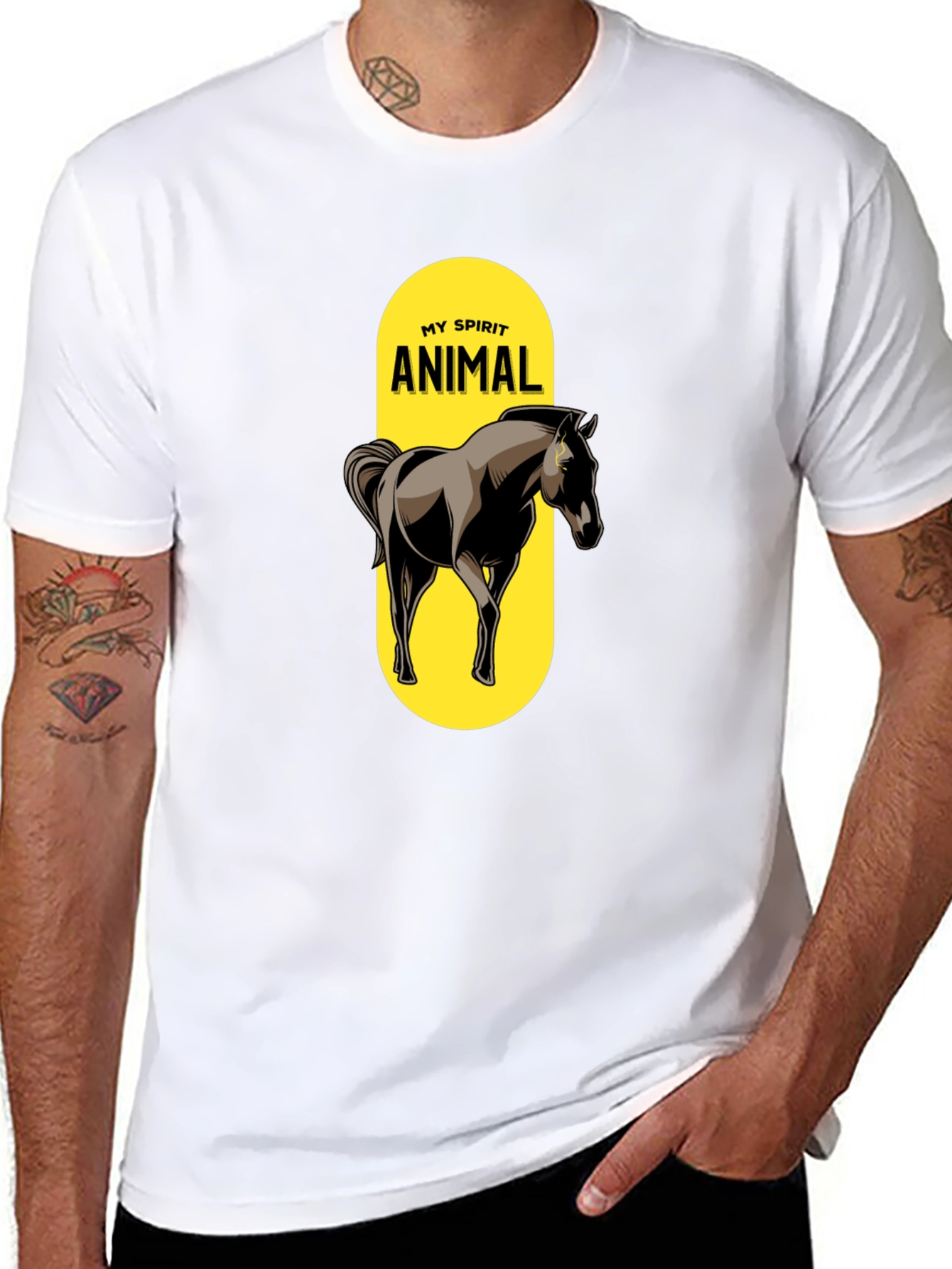 My Spirit Animal Horse Graphic T-Shirt
