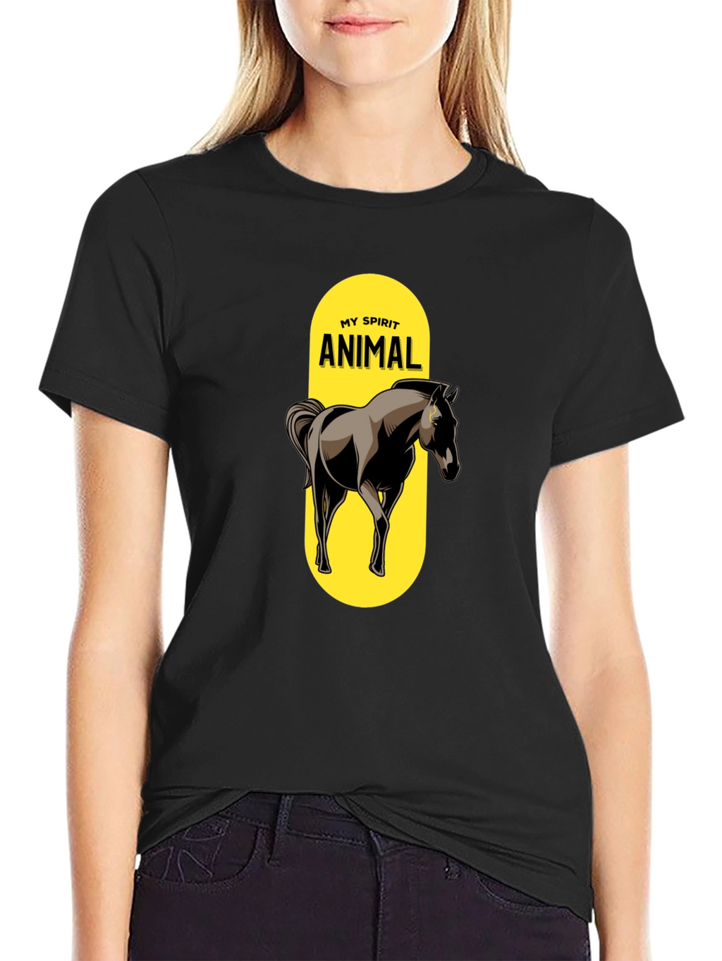 My Spirit Animal Horse Graphic T-Shirt