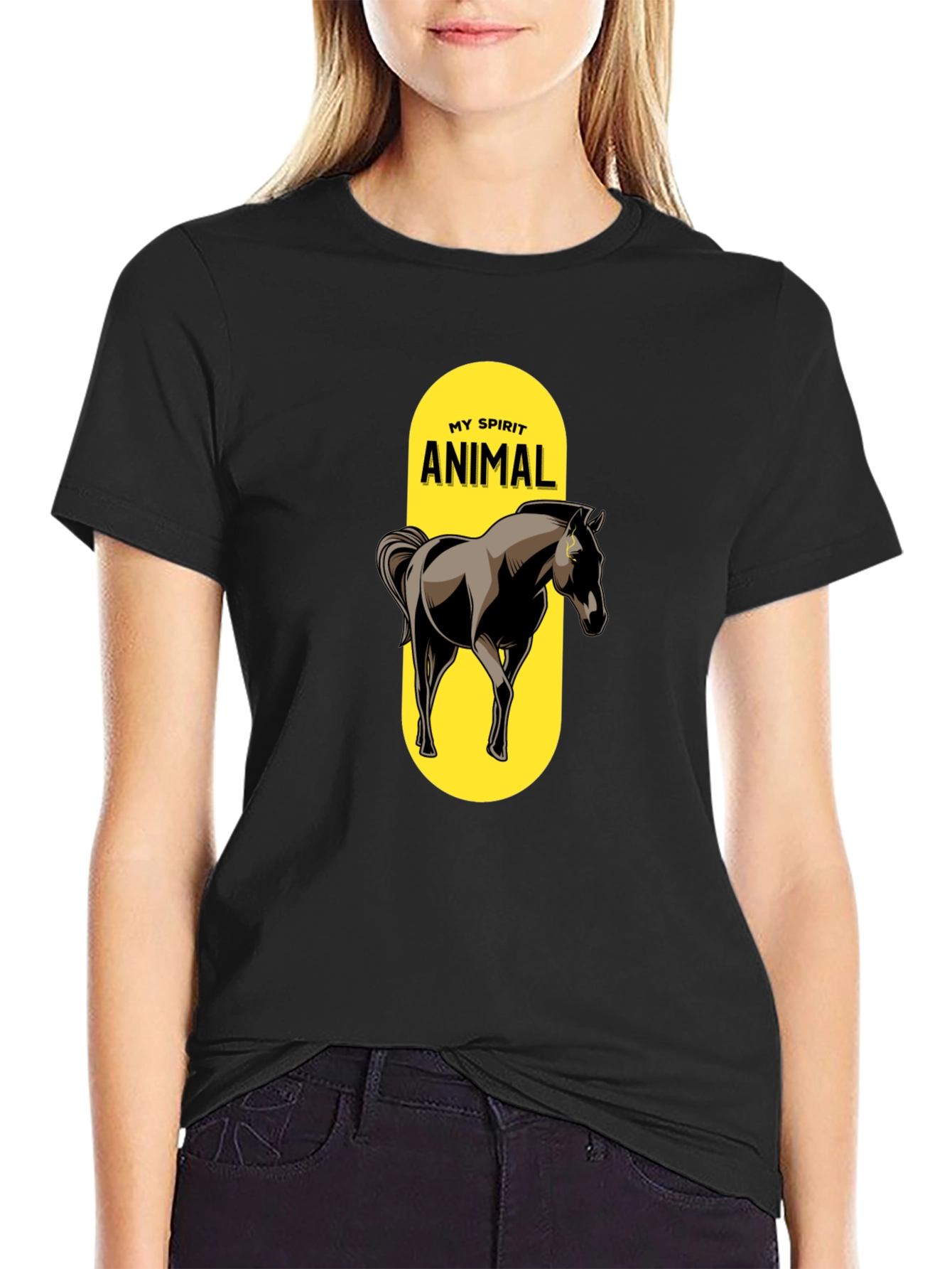 My Spirit Animal Horse Graphic T-Shirt