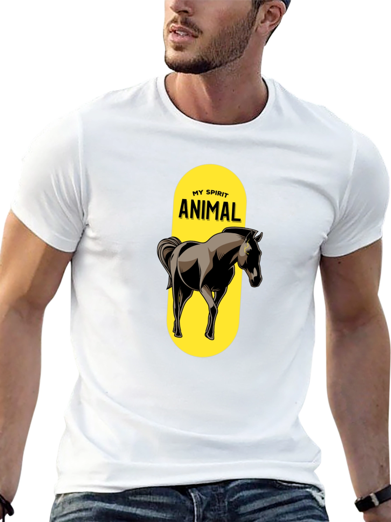 My Spirit Animal Horse Graphic T-Shirt