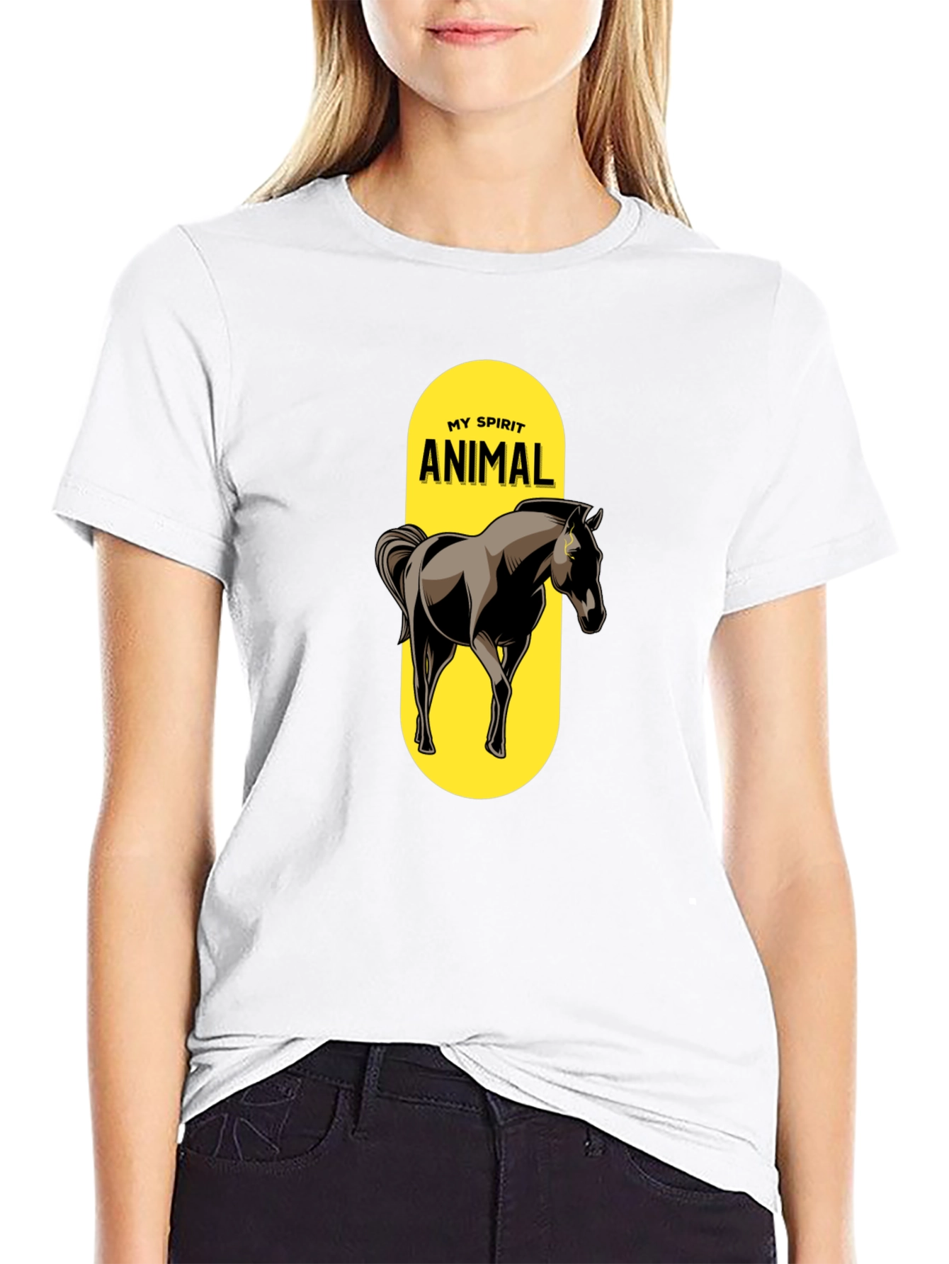 My Spirit Animal Horse Graphic T-Shirt