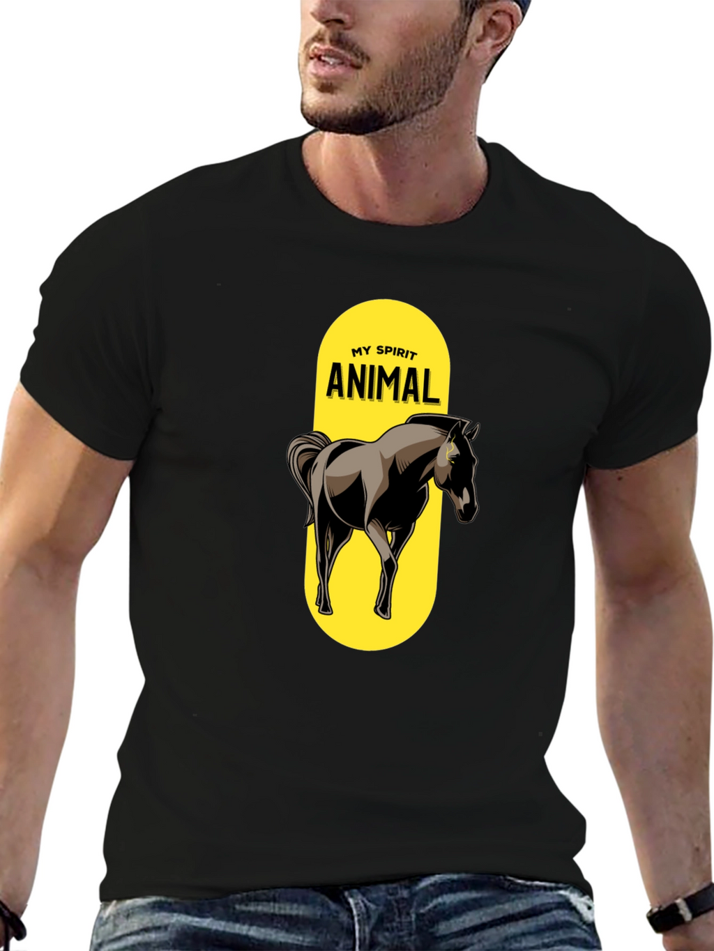 My Spirit Animal Horse Graphic T-Shirt