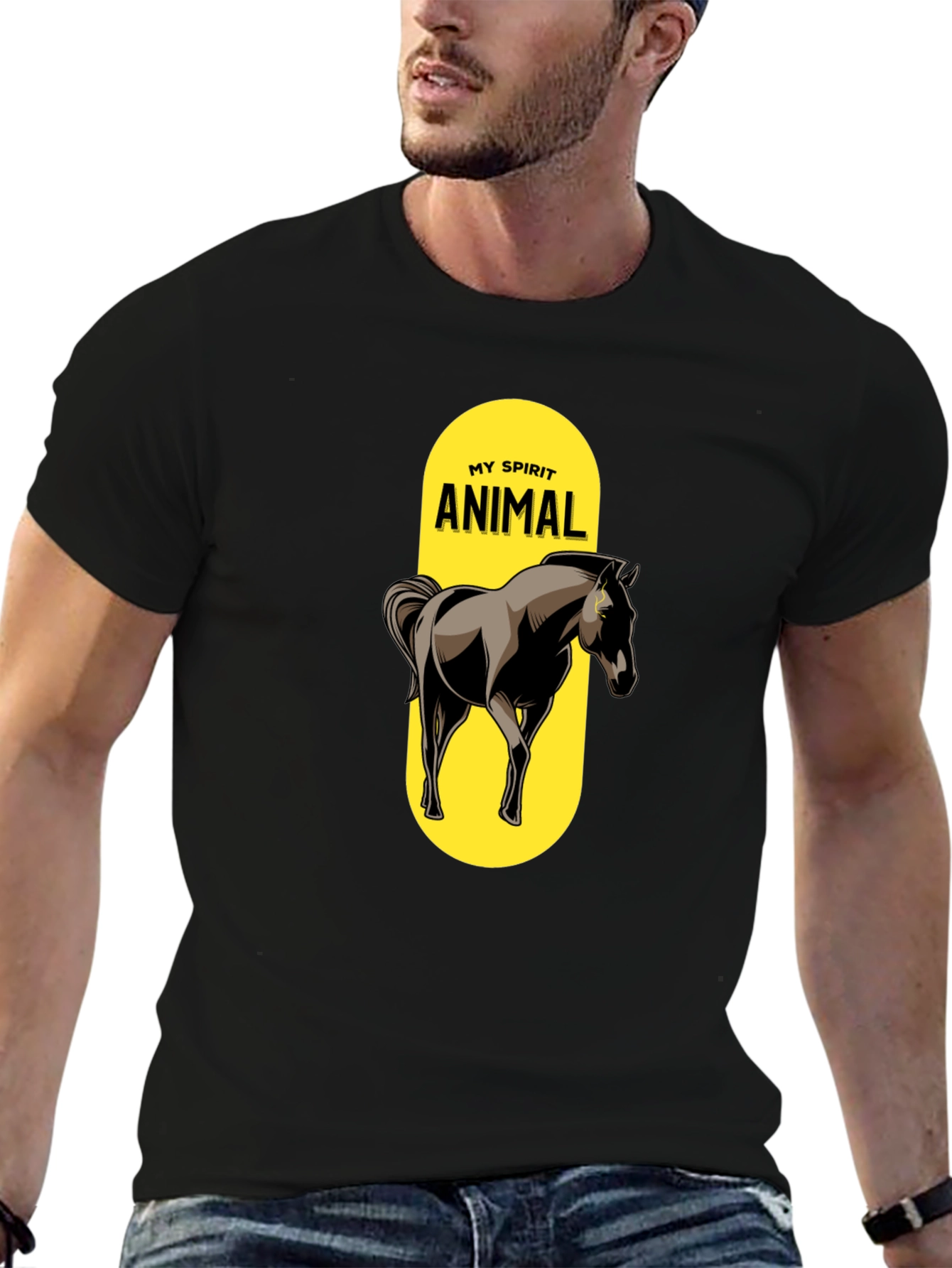 My Spirit Animal Horse Graphic T-Shirt