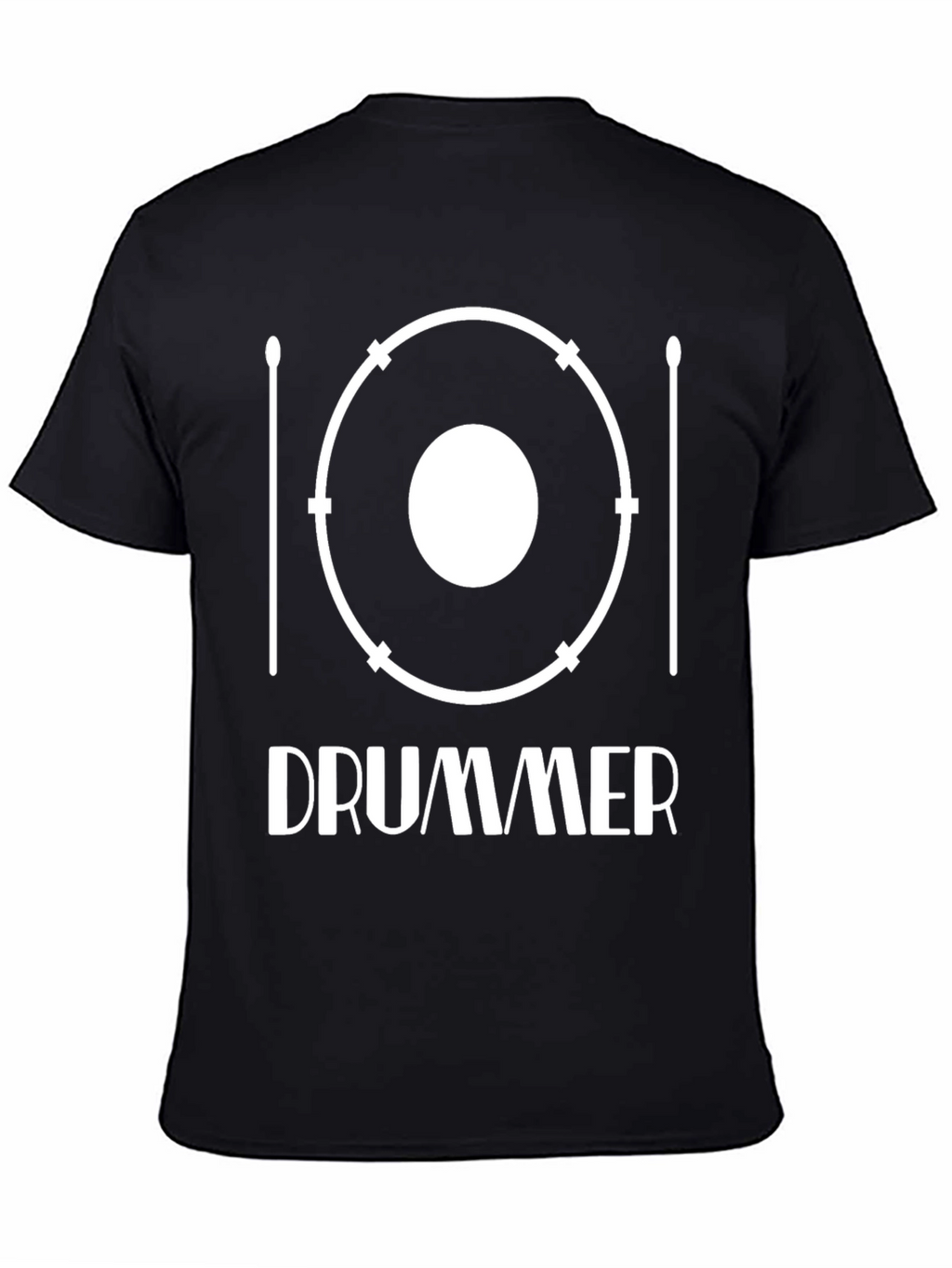 Drummer Graphic T-Shirt - Music Lover Tee