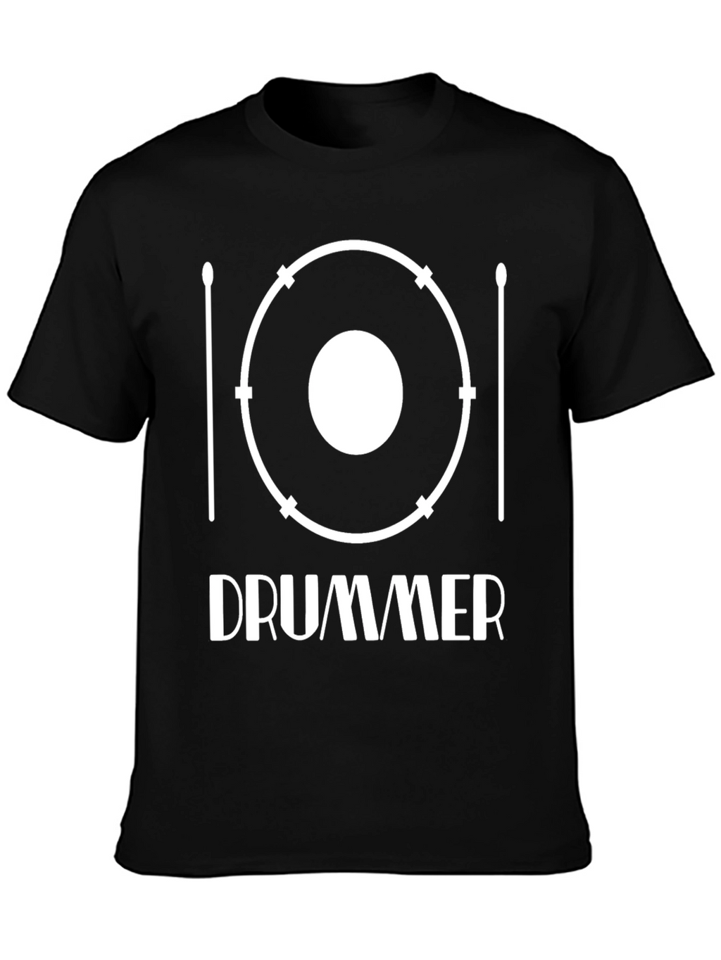 Drummer Graphic T-Shirt - Music Lover Tee