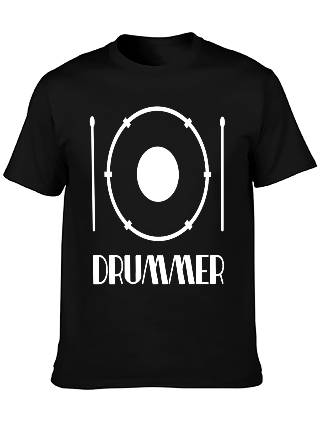 Drummer Graphic T-Shirt - Music Lover Tee