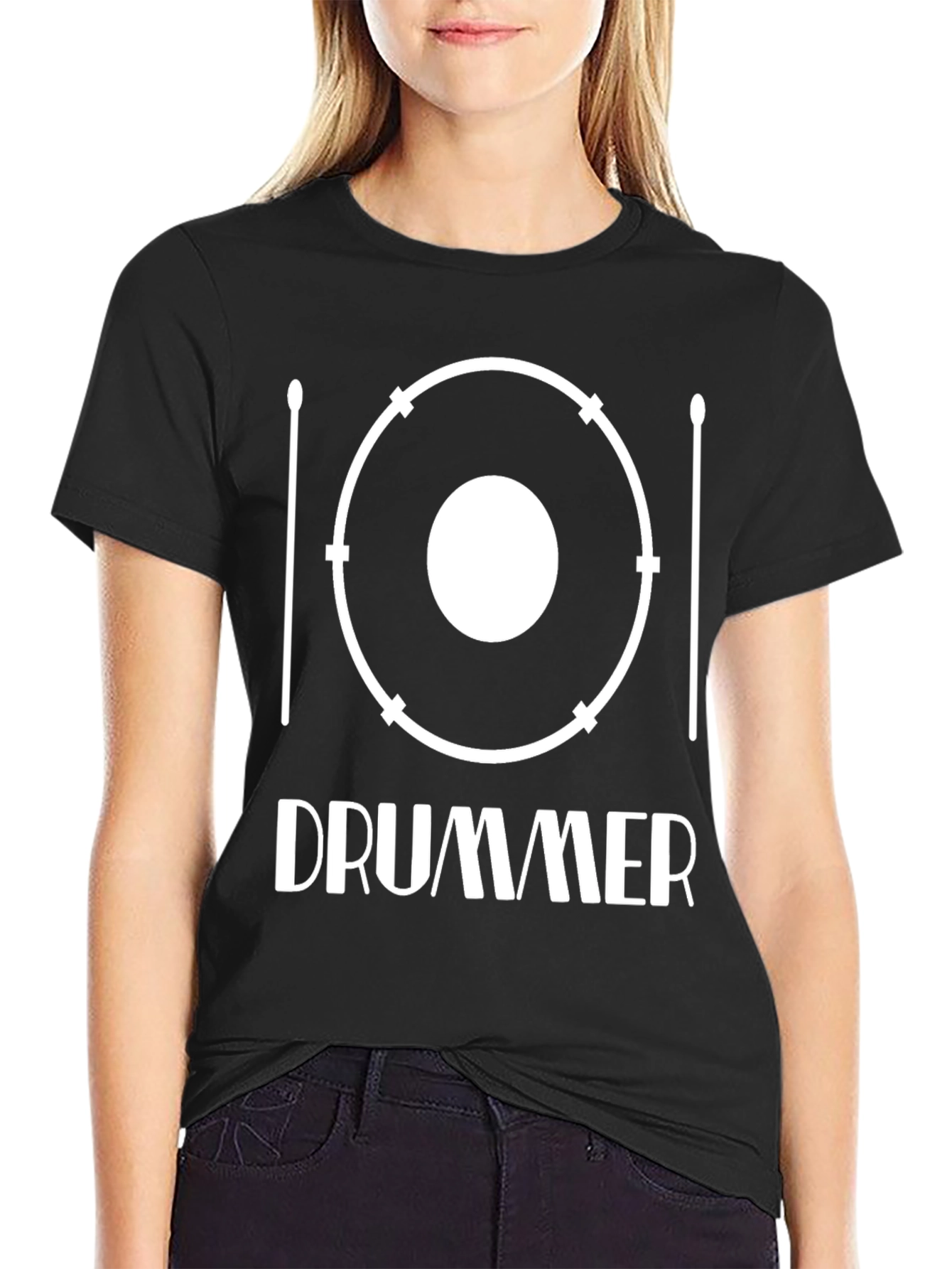 Drummer Graphic T-Shirt - Music Lover Tee