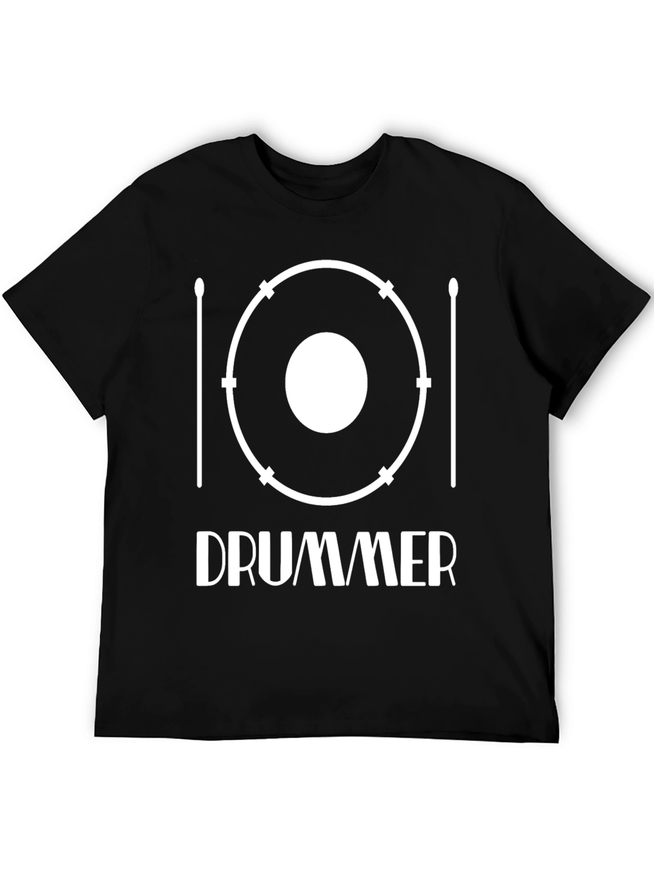 Drummer Graphic T-Shirt - Music Lover Tee