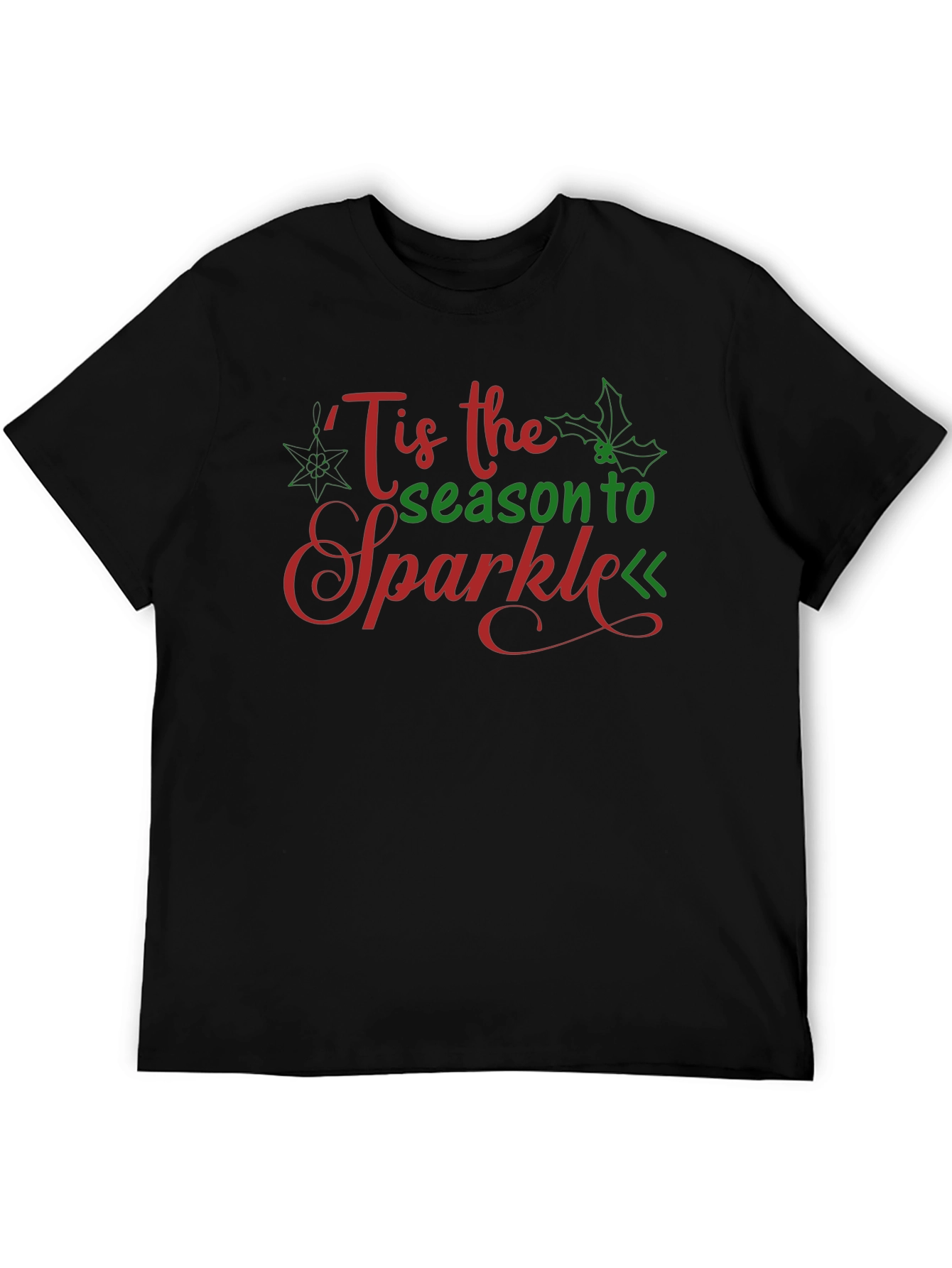 Tis the Season to Sparkle Christmas Graphic Tee
