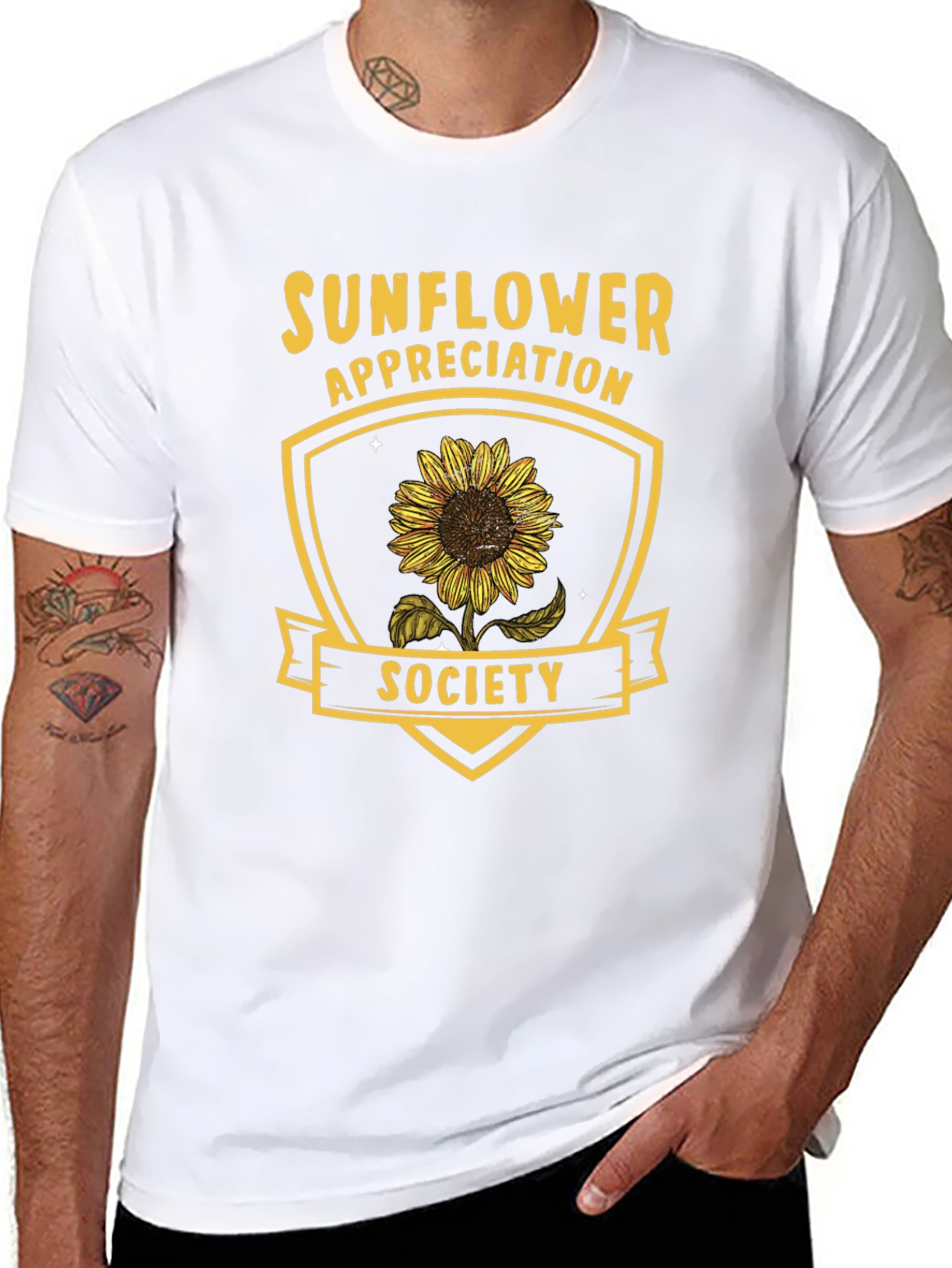 Sunflower Appreciation Society T-Shirt