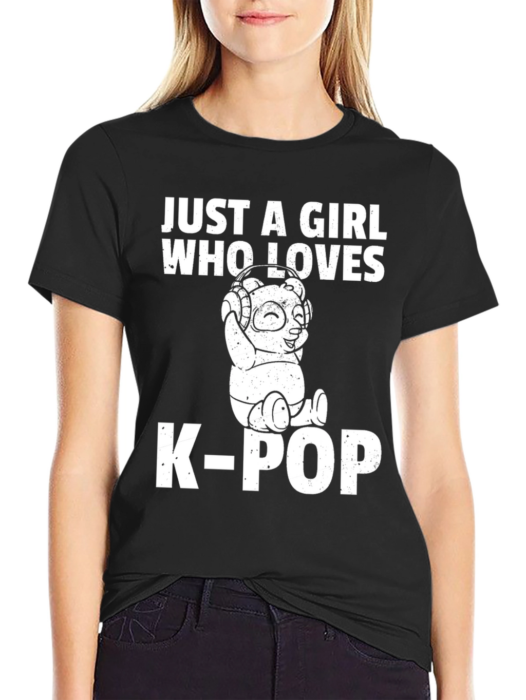 Just a Girl Who Loves K-Pop T-Shirt