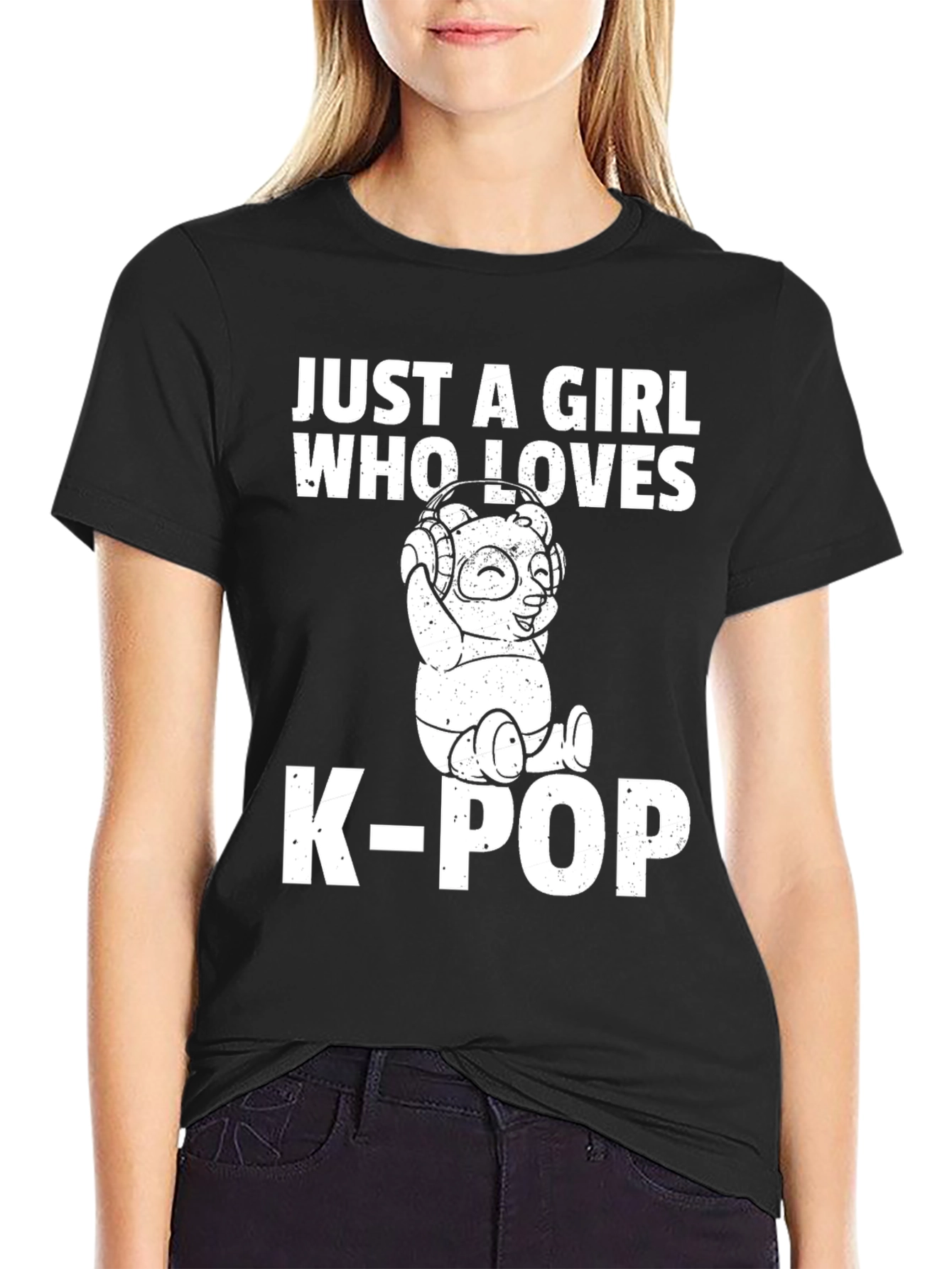Just a Girl Who Loves K-Pop T-Shirt