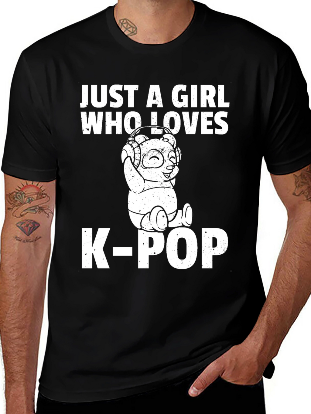 Just a Girl Who Loves K-Pop T-Shirt