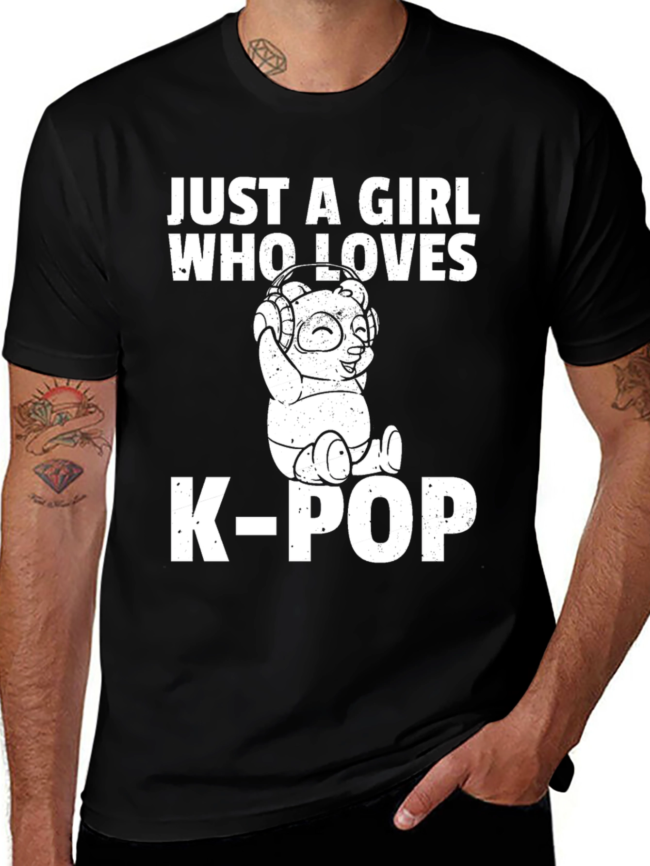 Just a Girl Who Loves K-Pop T-Shirt