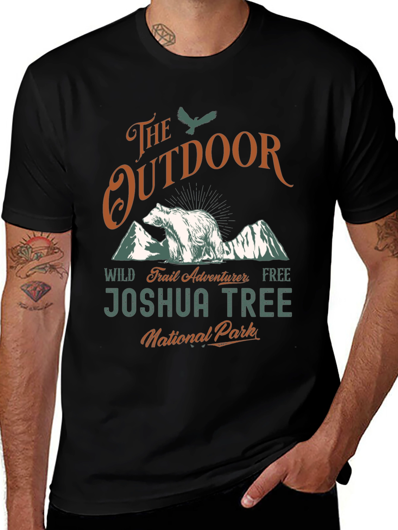 The Outdoor Joshua Tree National Park Bear T-Shirt
