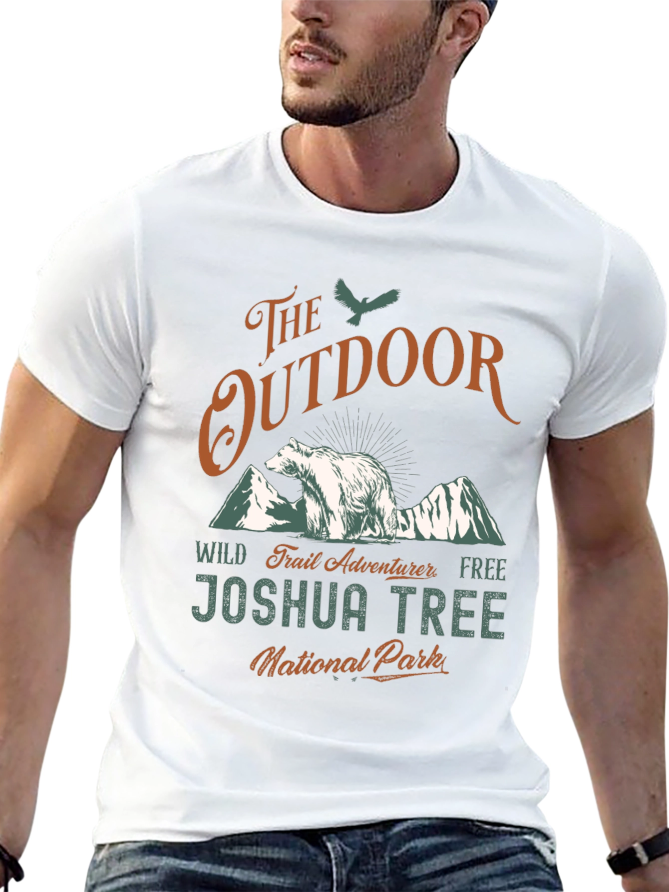 The Outdoor Joshua Tree National Park Bear T-Shirt