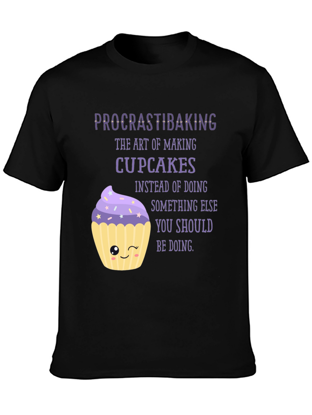 Procrastibaking Cupcake T-Shirt