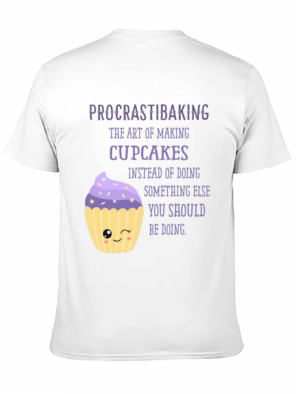 Procrastibaking Cupcake T-Shirt