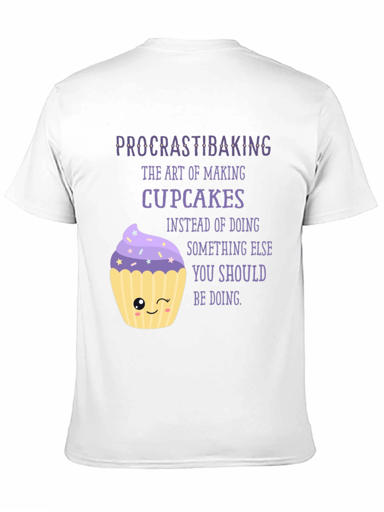 Procrastibaking Cupcake T-Shirt