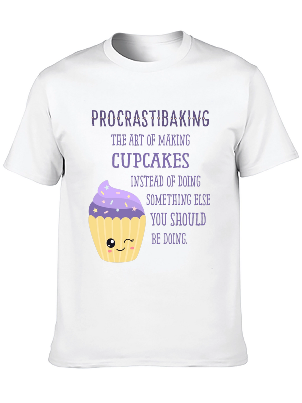 Procrastibaking Cupcake T-Shirt