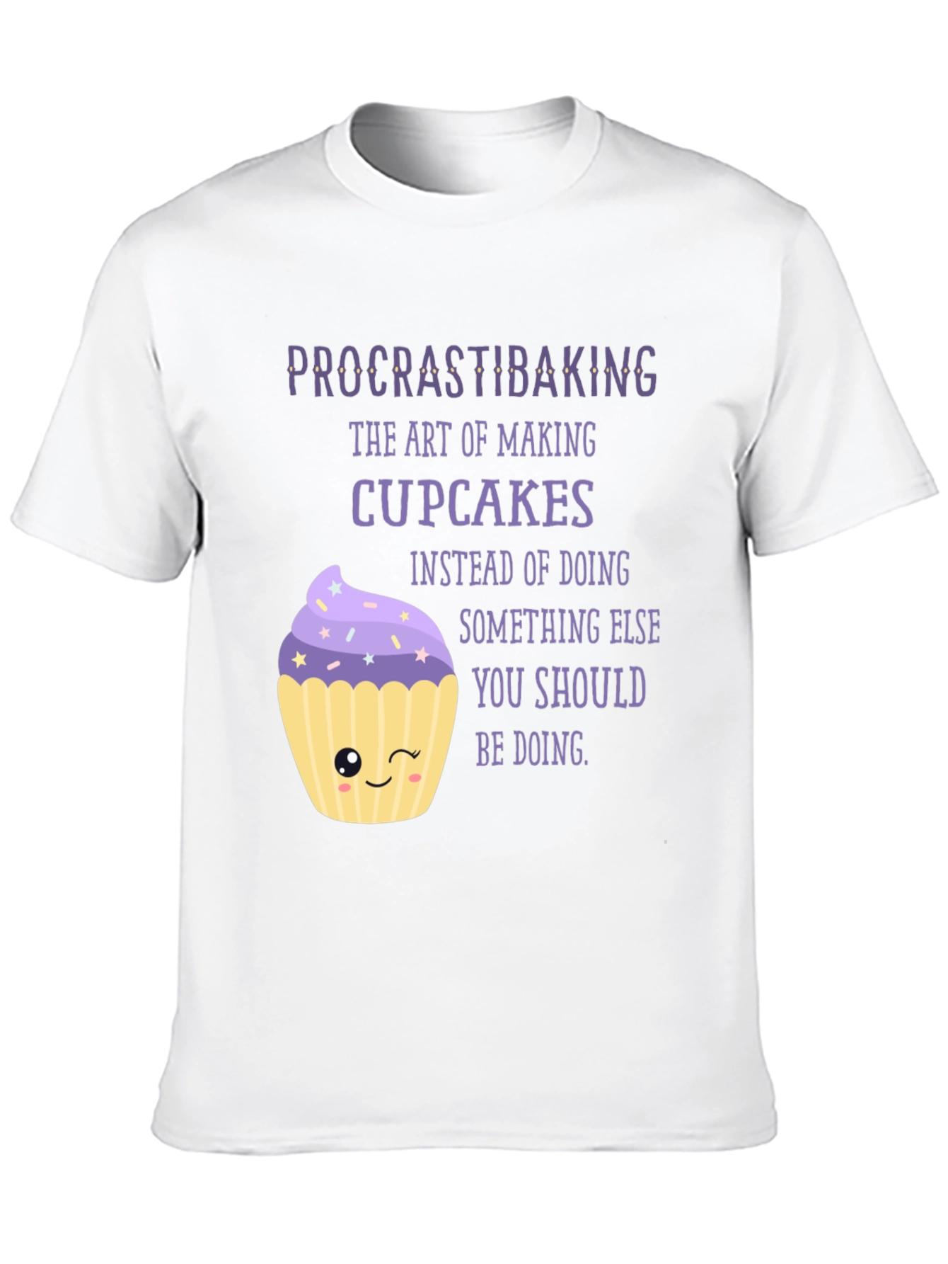 Procrastibaking Cupcake T-Shirt