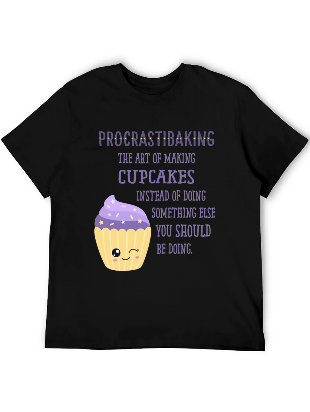 Procrastibaking Cupcake T-Shirt