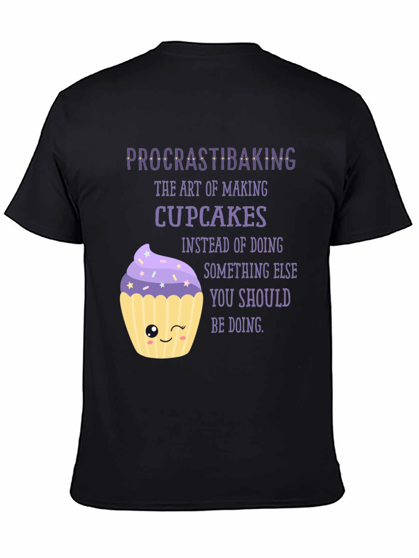 Procrastibaking Cupcake T-Shirt