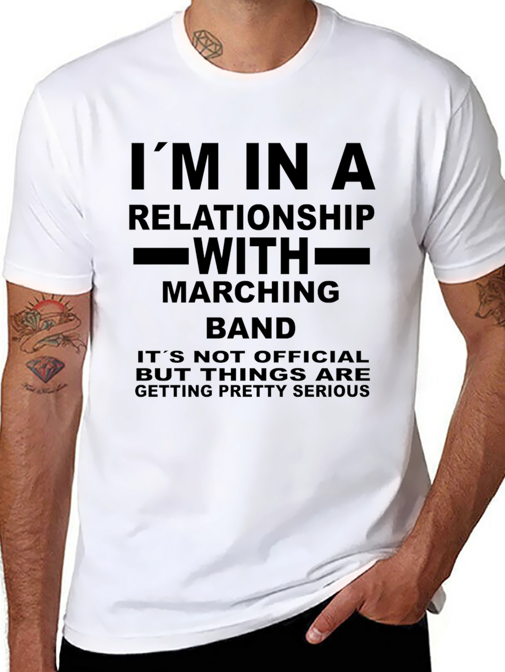 Marching Band Relationship Graphic T-Shirt