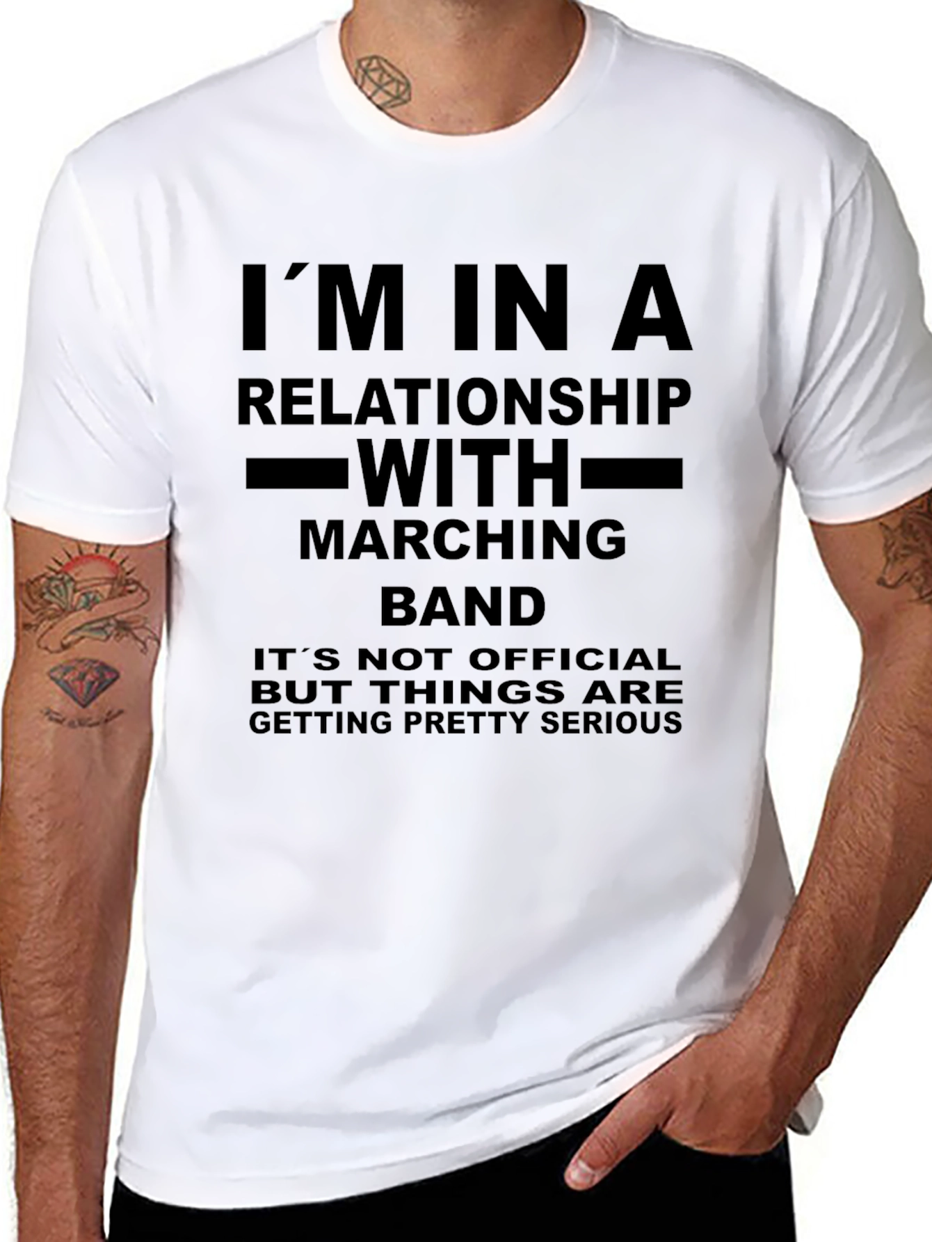 Marching Band Relationship Graphic T-Shirt