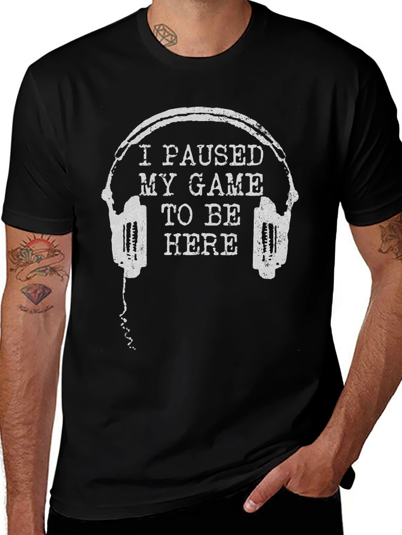 I Paused My Game T-Shirt - Gamer Tee