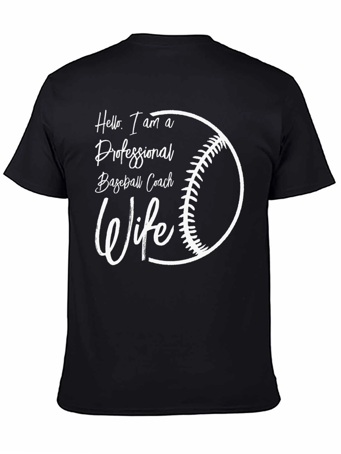 Baseball Coach Wife T-Shirt