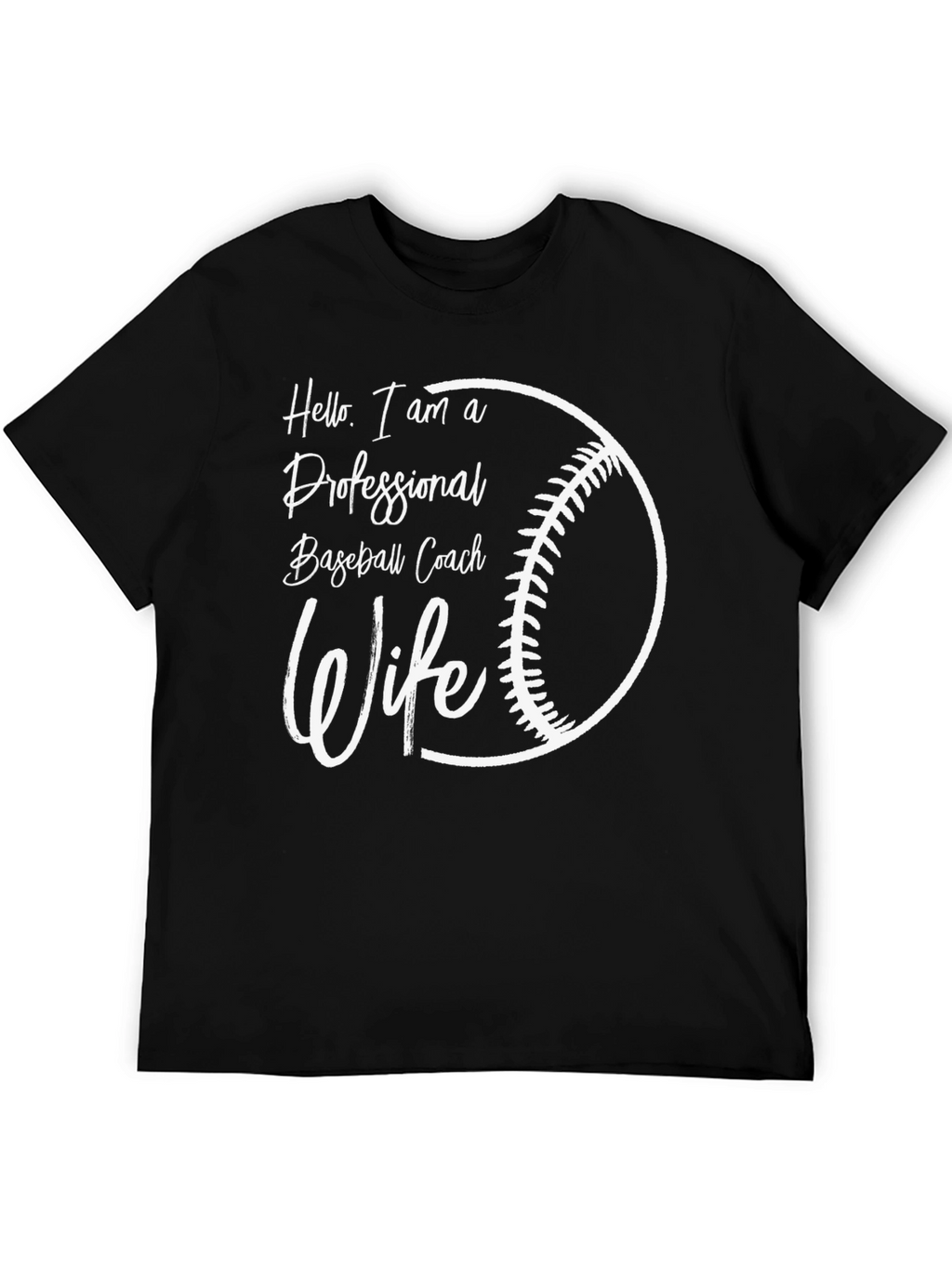 Baseball Coach Wife T-Shirt