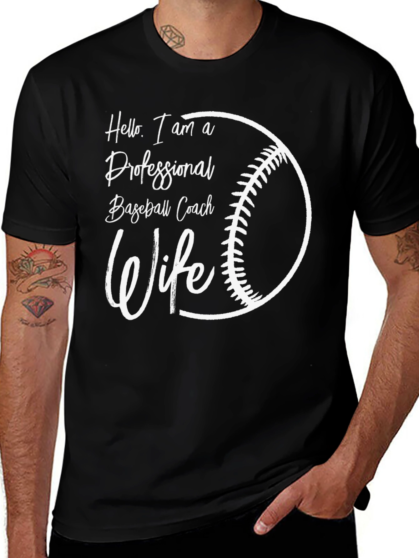 Baseball Coach Wife T-Shirt