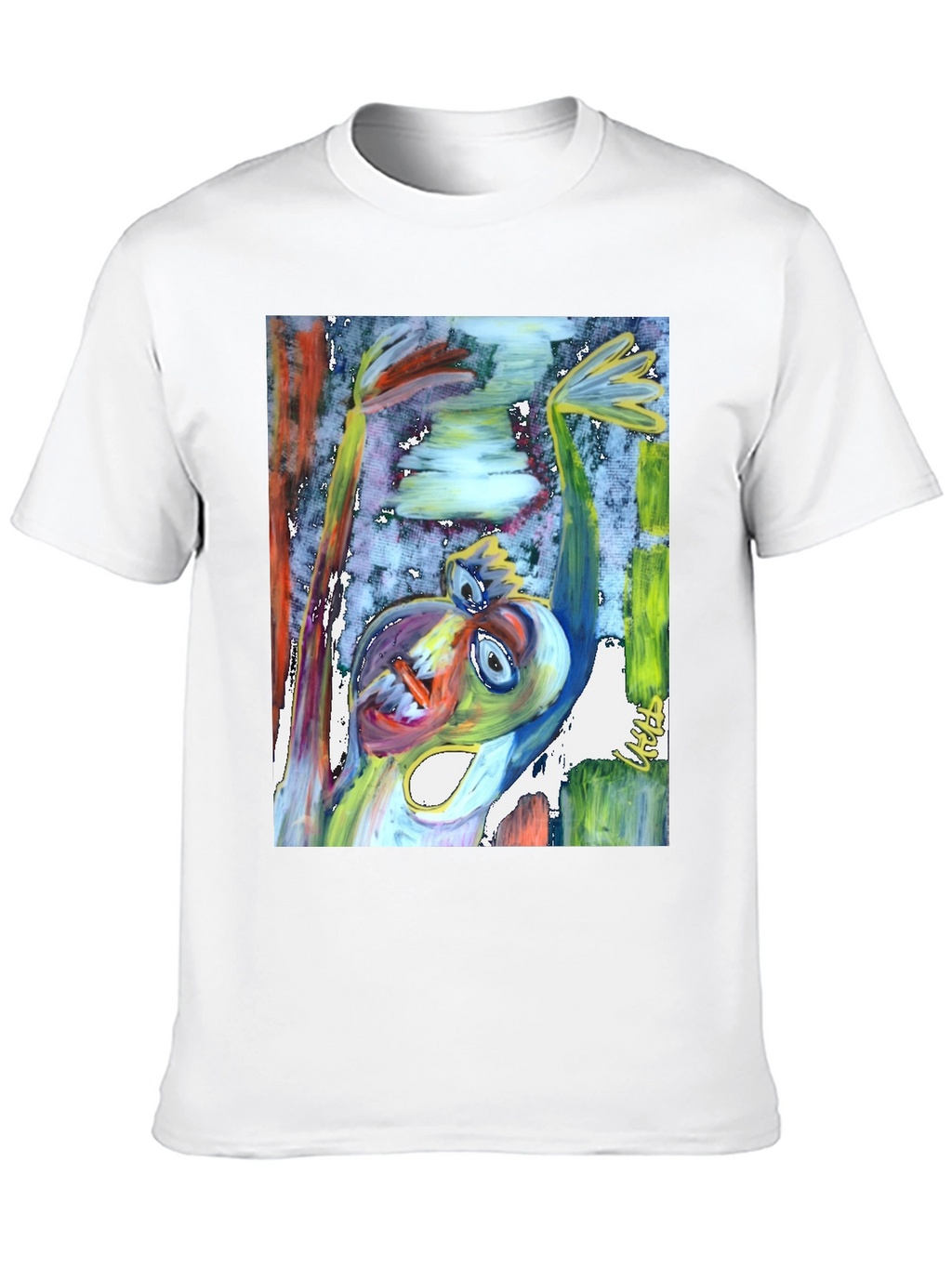 Abstract Art Graphic Tee - Unique Design