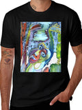 Abstract Art Graphic Tee - Unique Design