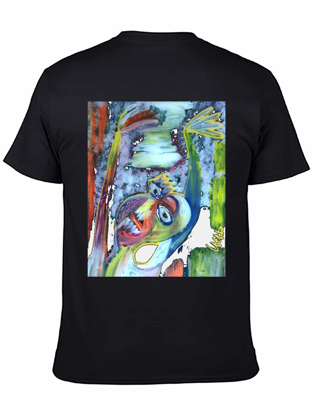 Abstract Art Graphic Tee - Unique Design