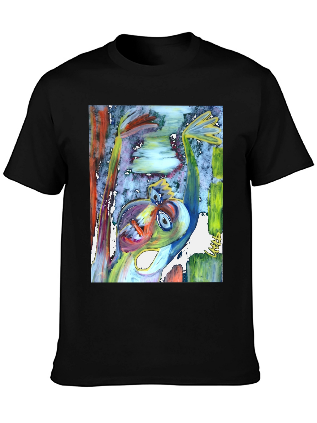 Abstract Art Graphic Tee - Unique Design