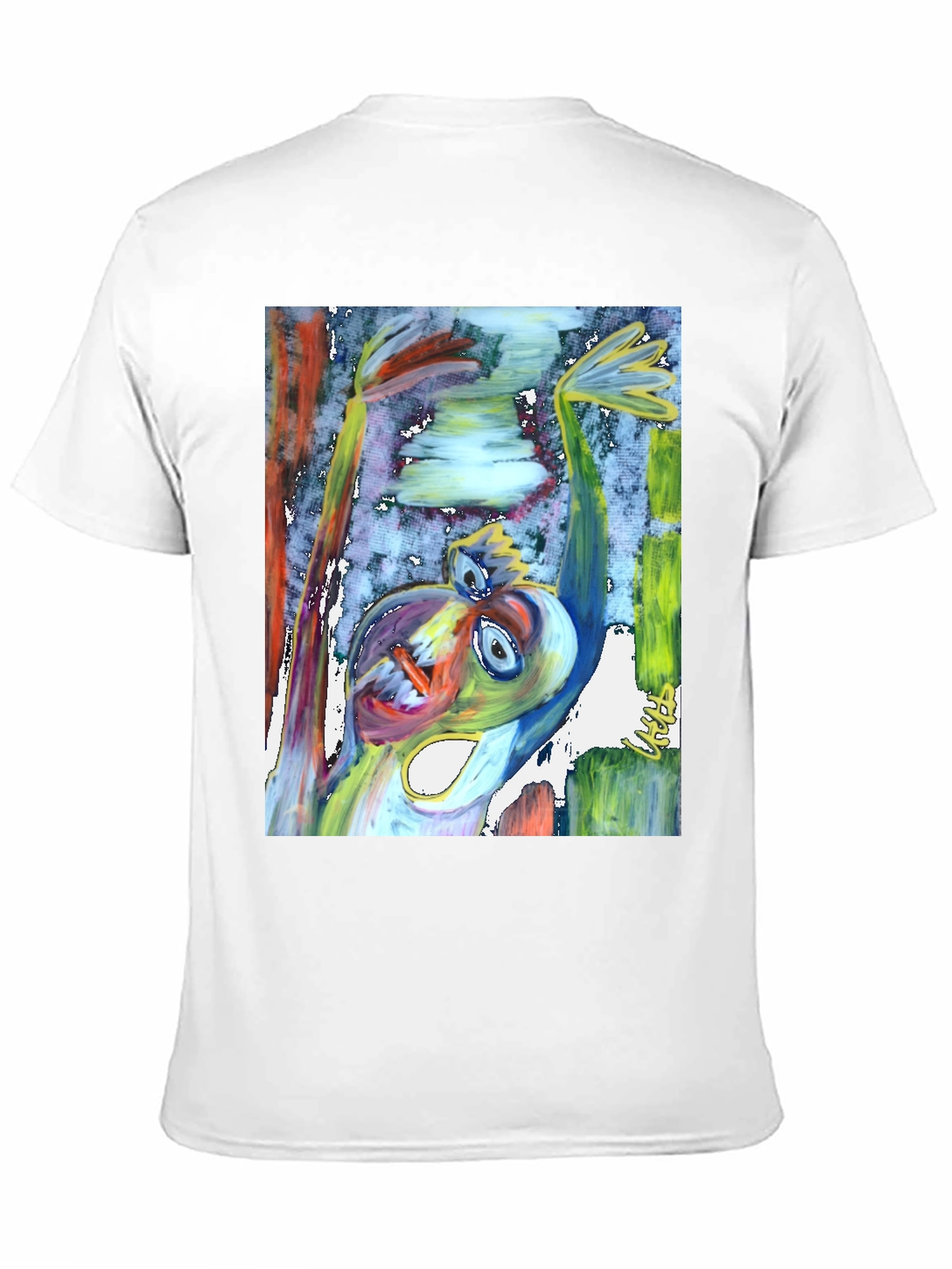 Abstract Art Graphic Tee - Unique Design