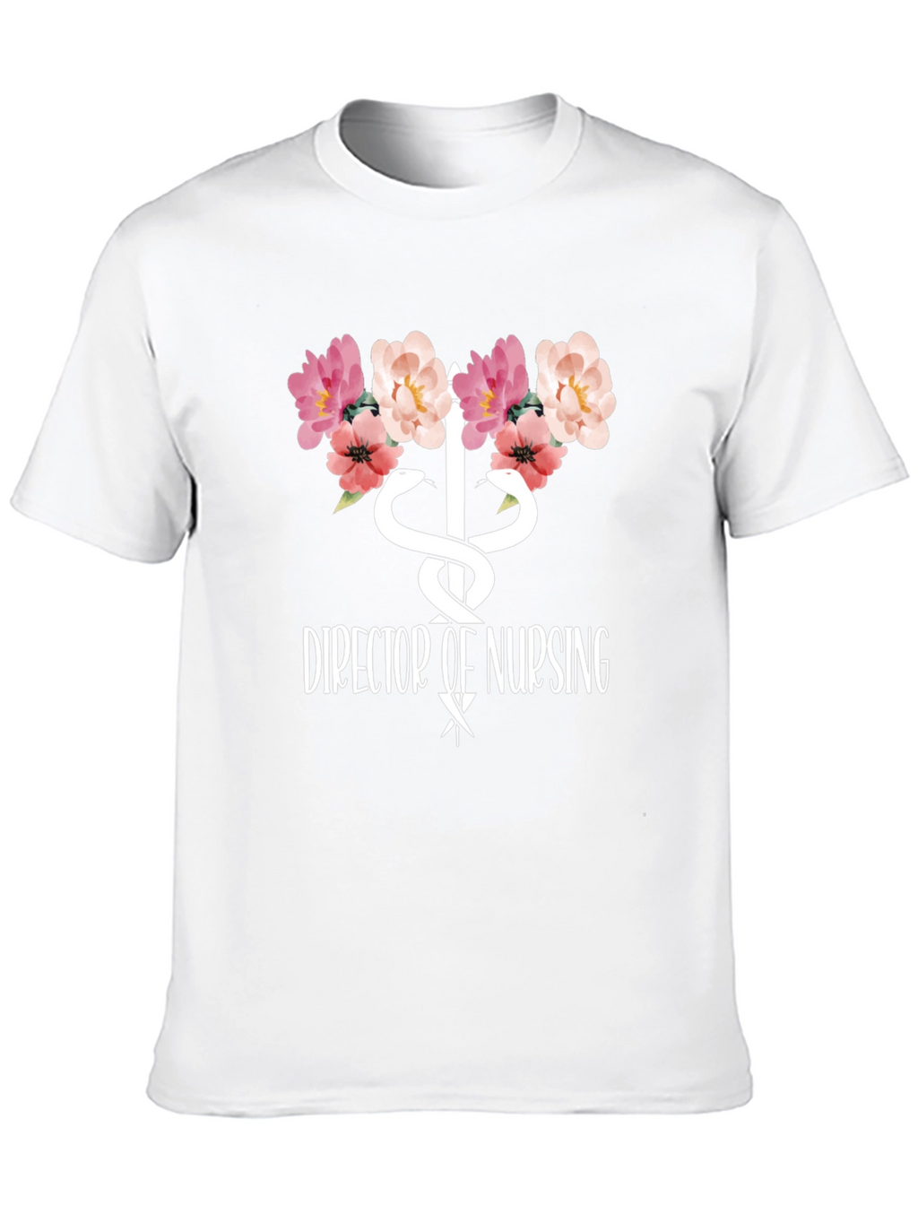 Director of Nursing Floral T-Shirt