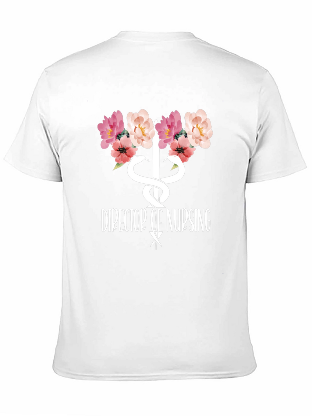 Director of Nursing Floral T-Shirt