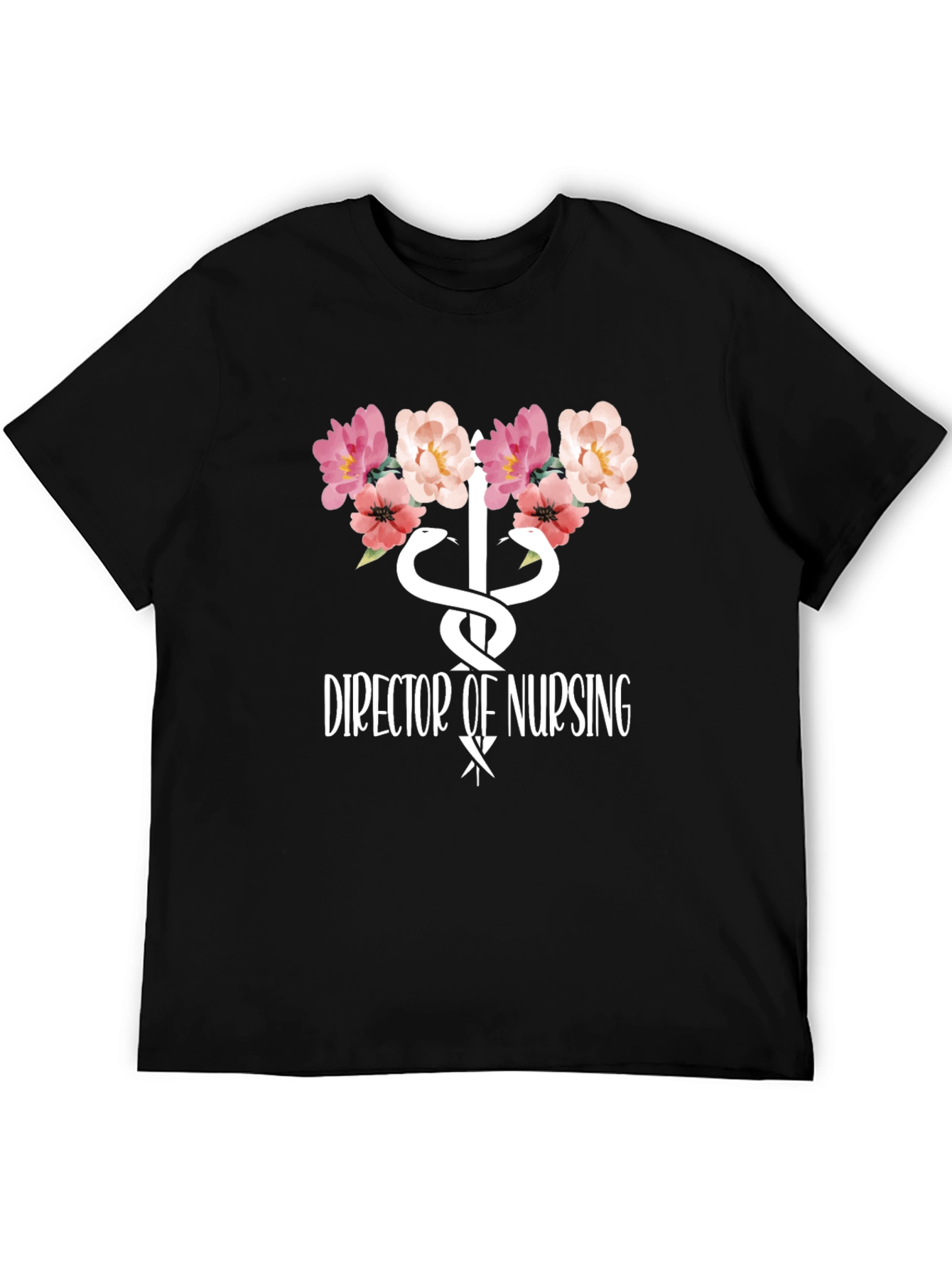 Director of Nursing Floral T-Shirt